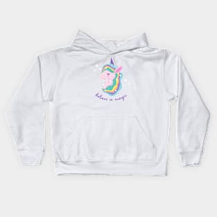 Believe in Magic Kids Hoodie